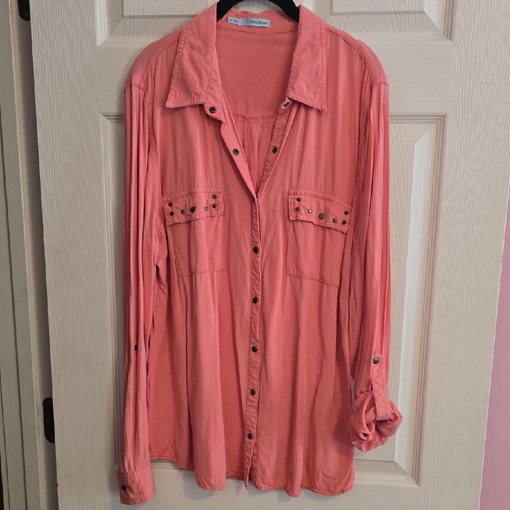 Maurices Coral Shirt‎